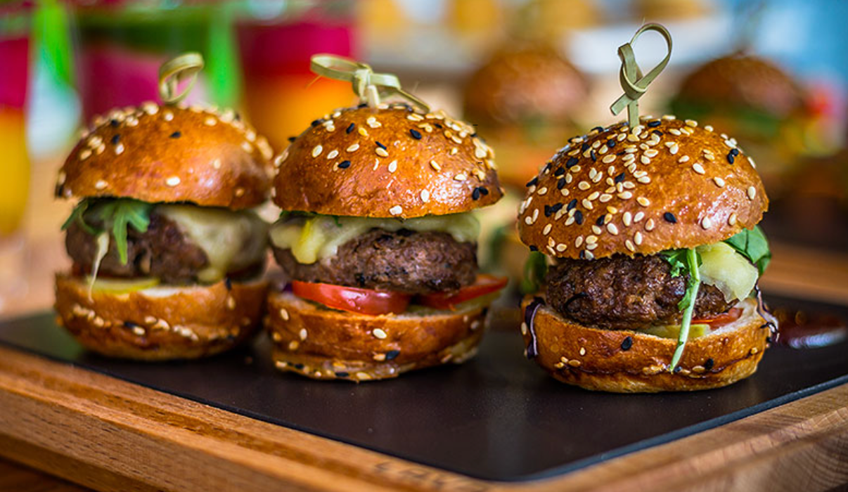 Bacon Burger Sliders