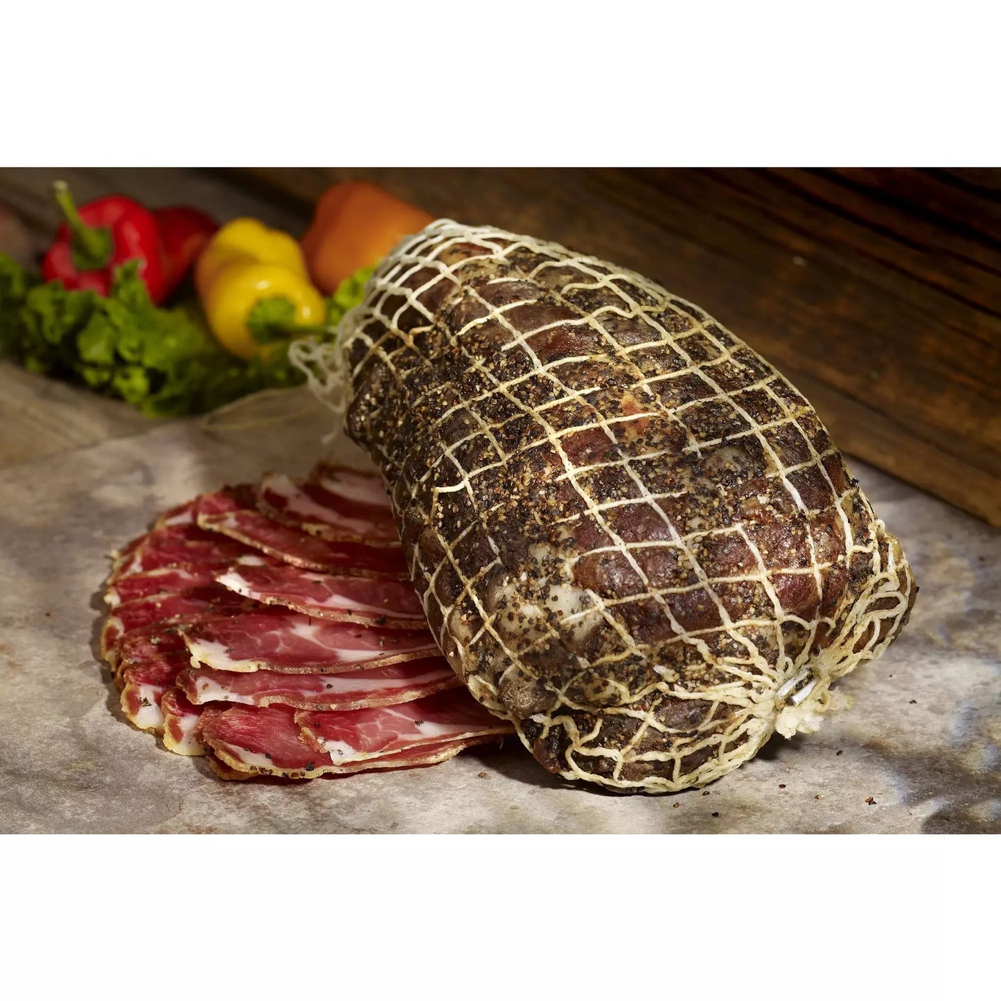 peppered lonza