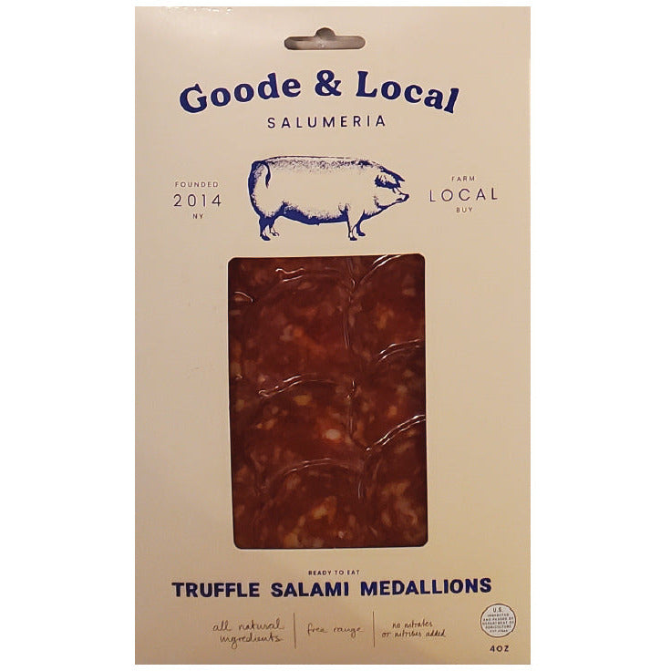 Truffle Salami Medallions