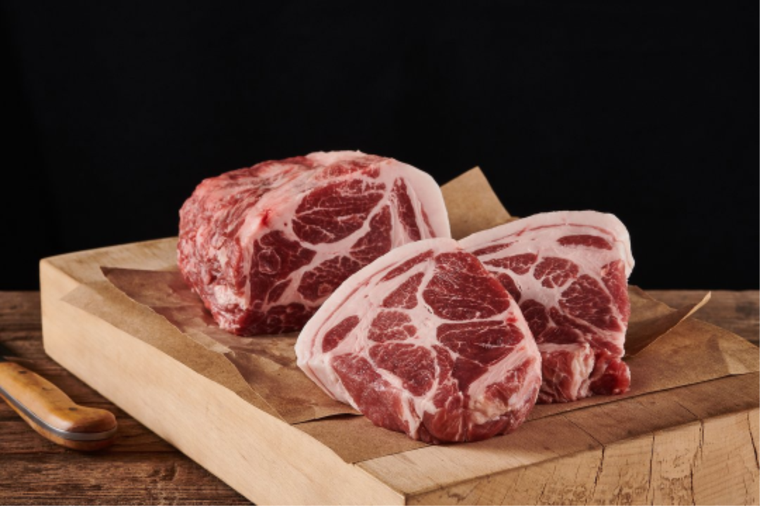Mangalitsa Collar Steaks